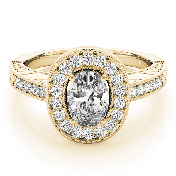 Engagement Rings Halo Oval - TN84512