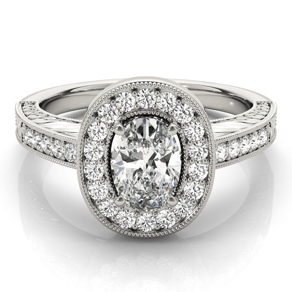 Engagement Rings Halo Oval - TN84512