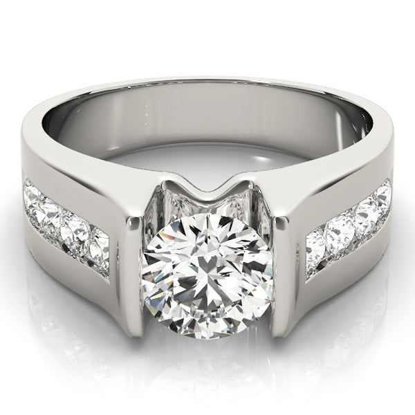 Engagement Rings Single Row Channel Set - TN84556