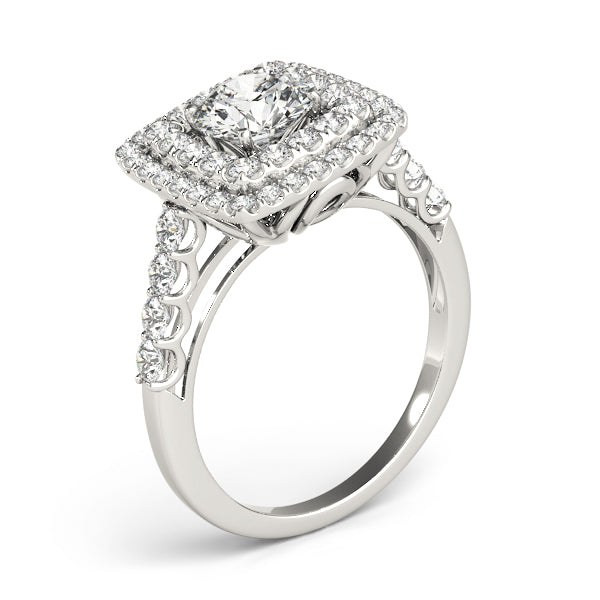 Engagement Rings Halo Round - TN84586