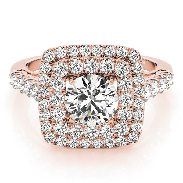 Engagement Rings Halo Round - TN84586