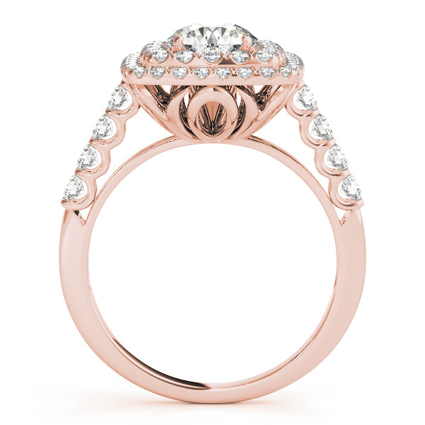 Engagement Rings Halo Round - TN84586