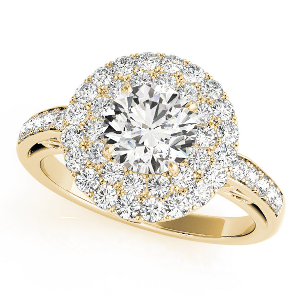 Engagement Rings Halo Round - TN84598