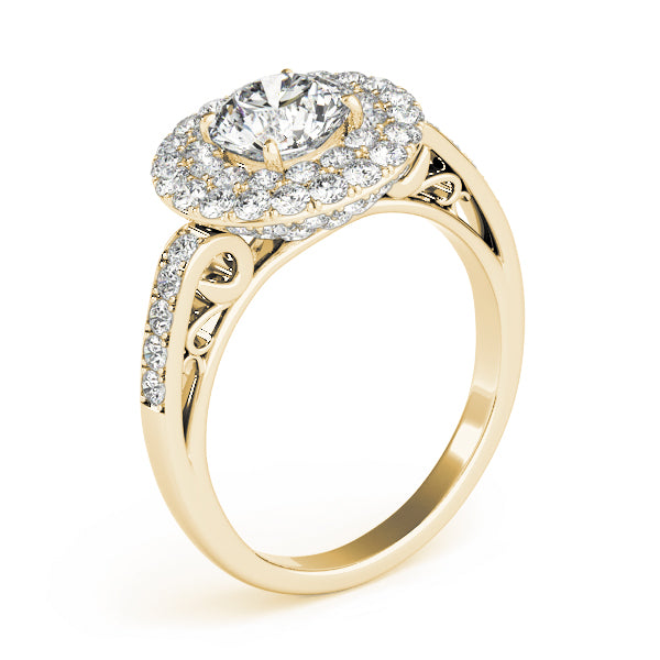 Engagement Rings Halo Round - TN84598