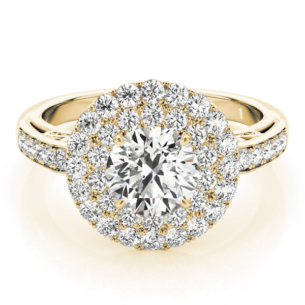 Engagement Rings Halo Round - TN84598