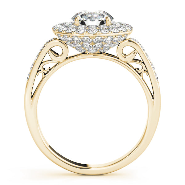 Engagement Rings Halo Round - TN84598