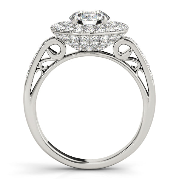 Engagement Rings Halo Round - TN84598