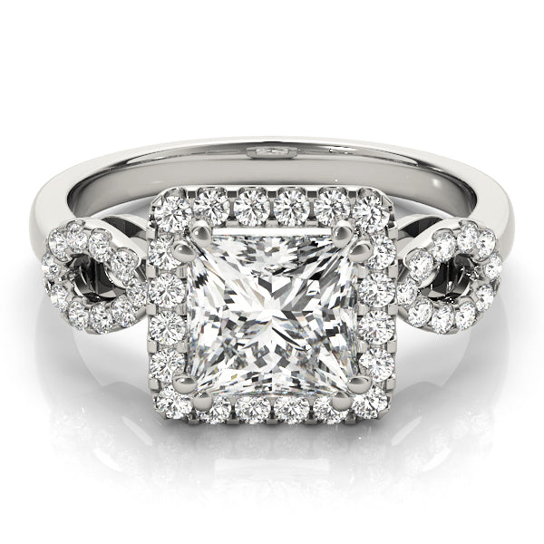 Engagement Rings Halo Square & Cushion - TN84629