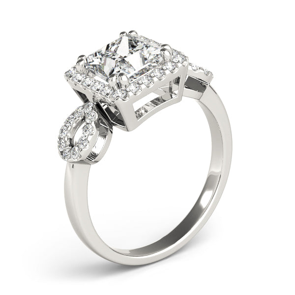 Engagement Rings Halo Square & Cushion - TN84629