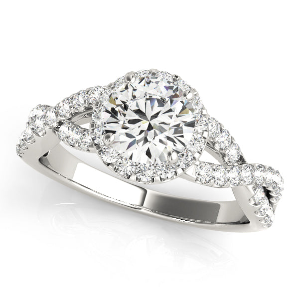 Engagement Rings Halo Round - TN84630