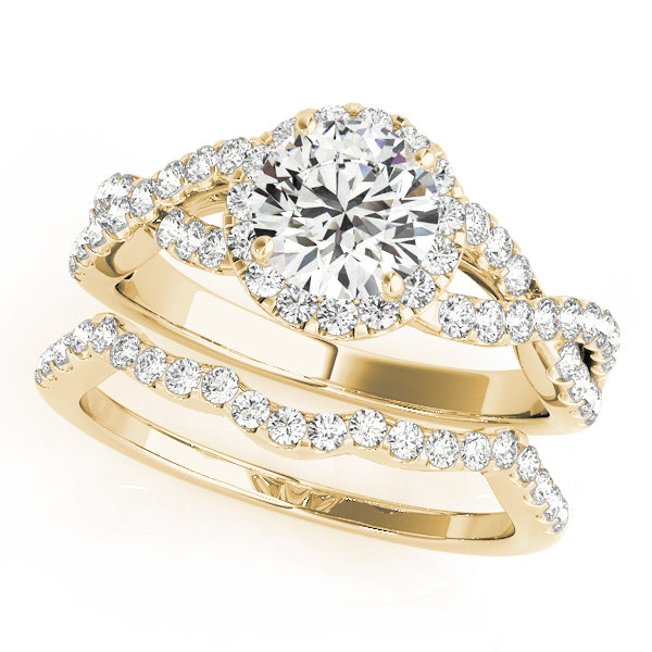 Engagement Rings Halo Round - TN84630