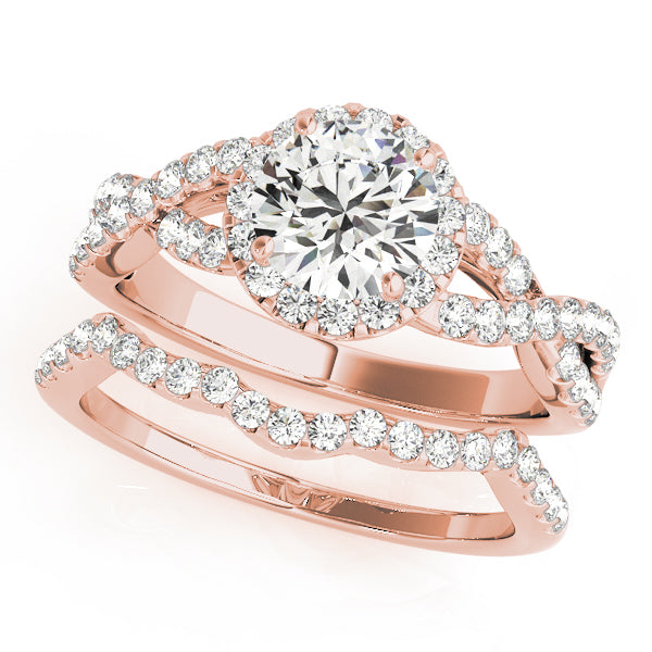 Engagement Rings Halo Round - TN84630