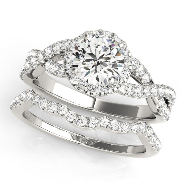 Engagement Rings Halo Round - TN84630