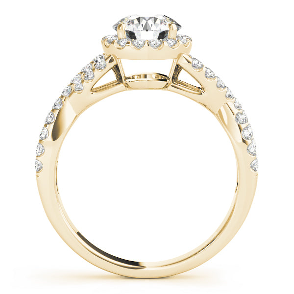 Engagement Rings Halo Round - TN84630