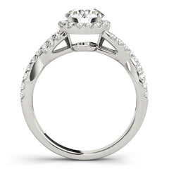 Engagement Rings Halo Round - TN84630