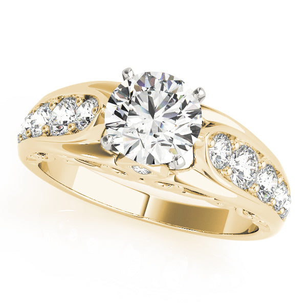 Engagement Rings Single Row Prong Set - TN84638