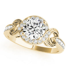 Engagement Rings Halo Round - TN84639