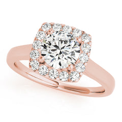 Engagement Rings Halo Round - TN84658