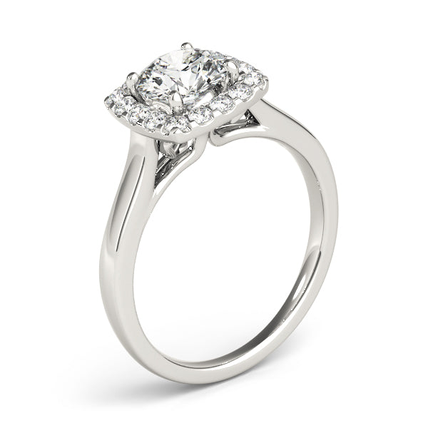 Engagement Rings Halo Round - TN84658