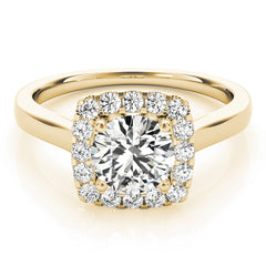 Engagement Rings Halo Round - TN84658