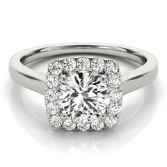 Engagement Rings Halo Round - TN84658