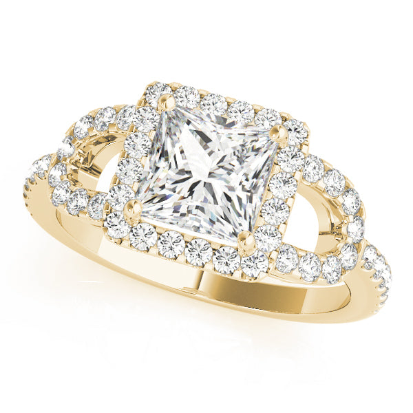 Engagement Rings Halo Square & Cushion - TN84662