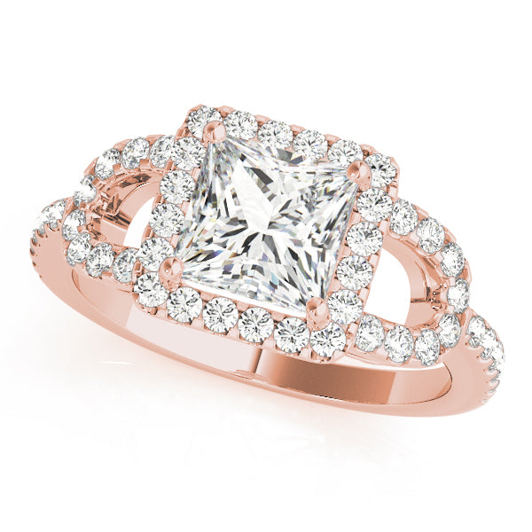 Engagement Rings Halo Square & Cushion - TN84662