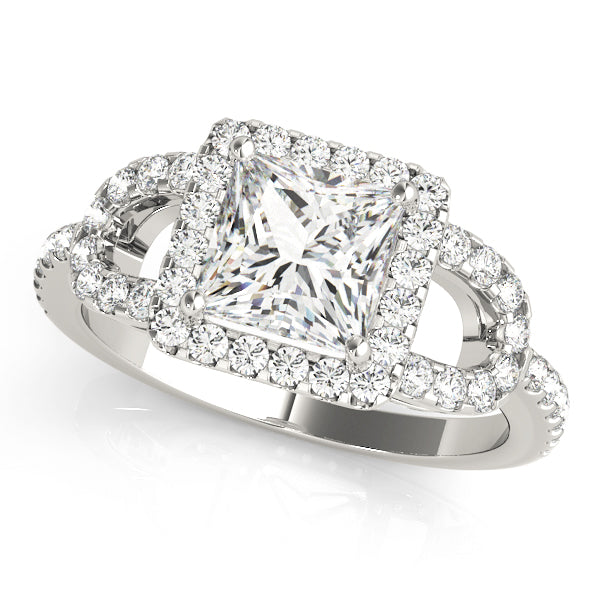 Engagement Rings Halo Square & Cushion - TN84662