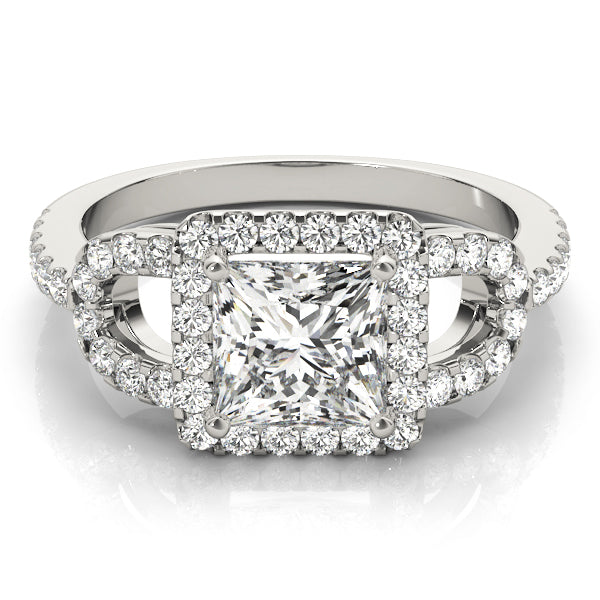 Engagement Rings Halo Square & Cushion - TN84662