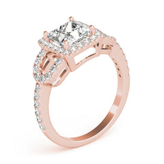 Engagement Rings Halo Square & Cushion - TN84662