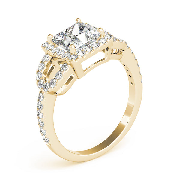 Engagement Rings Halo Square & Cushion - TN84662