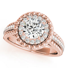 Engagement Rings Halo Round - TN84666