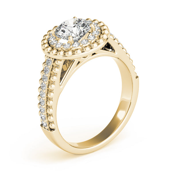 Engagement Rings Halo Round - TN84666