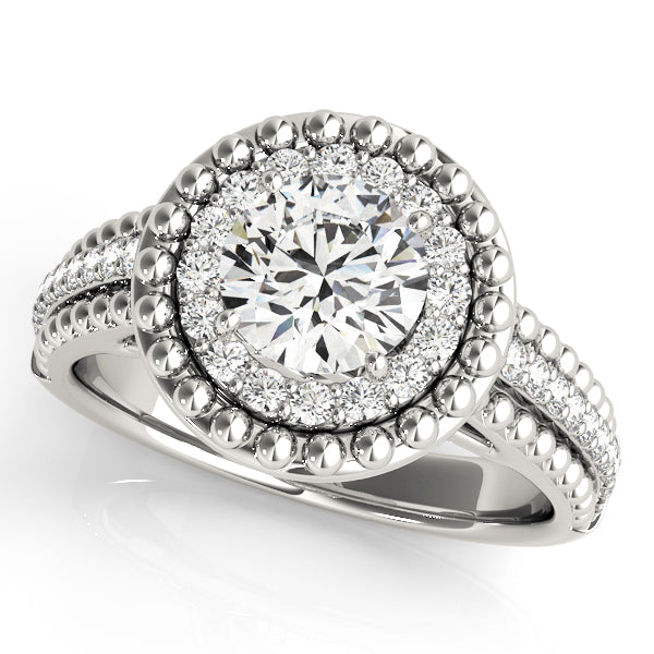 Engagement Rings Halo Round - TN84666