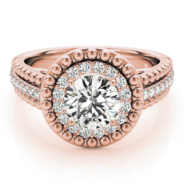 Engagement Rings Halo Round - TN84666