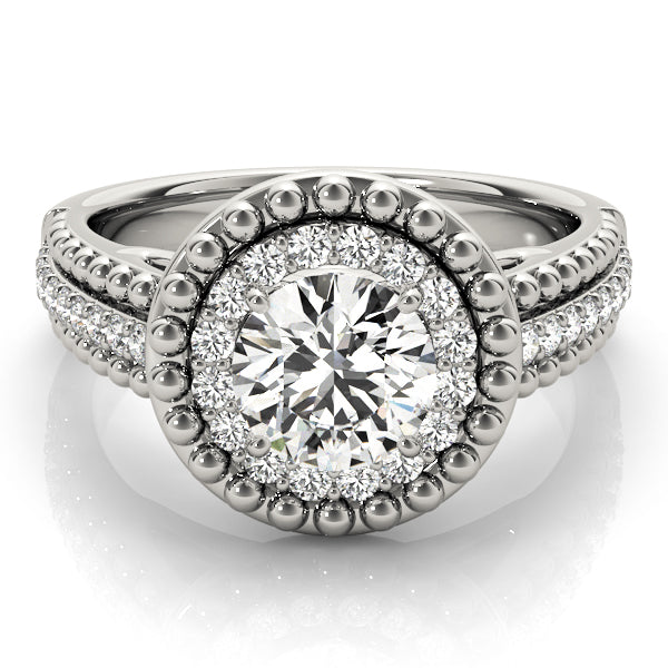 Engagement Rings Halo Round - TN84666