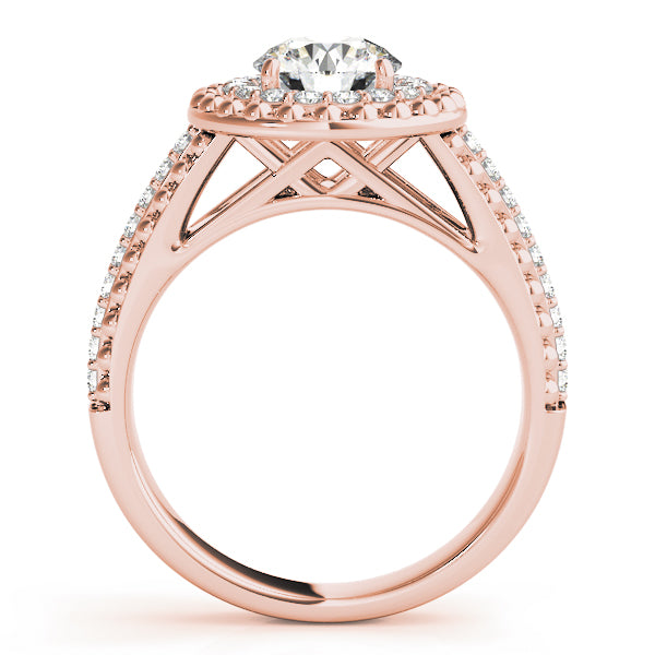 Engagement Rings Halo Round - TN84666