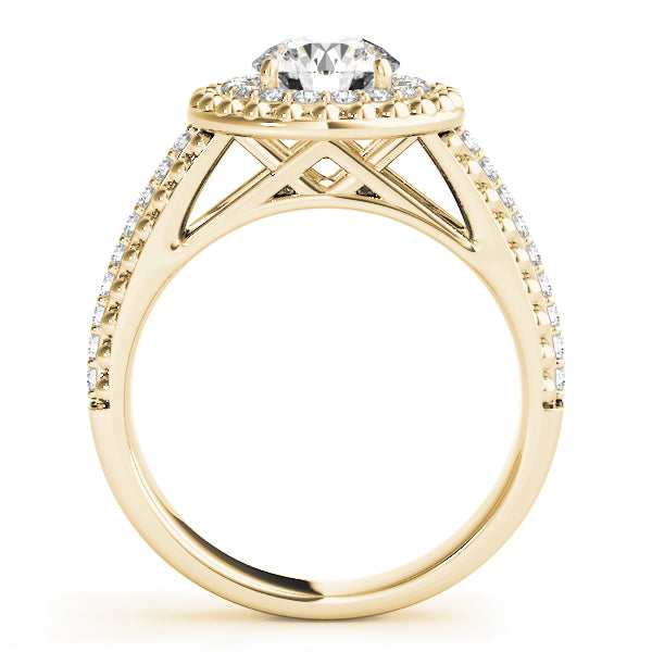 Engagement Rings Halo Round - TN84666