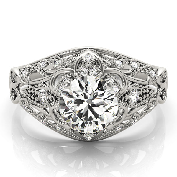 Engagement Rings Halo Round - TN84670