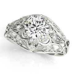 Engagement Rings Halo Round - TN84670