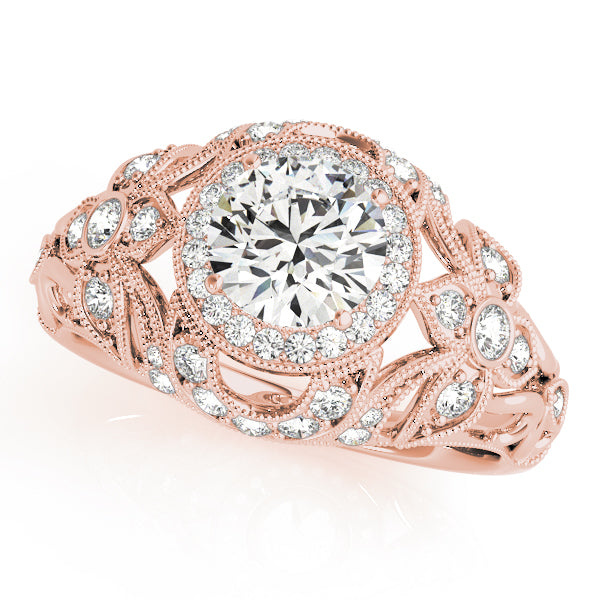 Engagement Rings Halo Round - TN84672