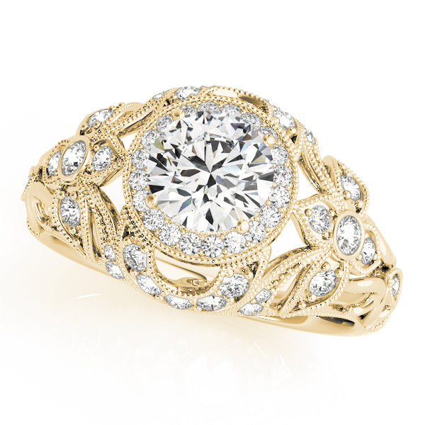 Engagement Rings Halo Round - TN84672