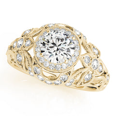Engagement Rings Halo Round - TN84672