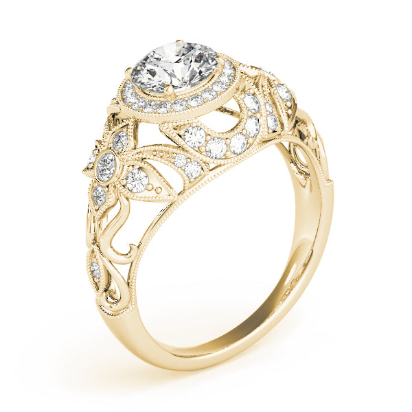 Engagement Rings Halo Round - TN84672
