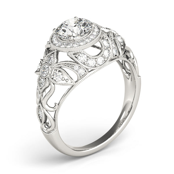 Engagement Rings Halo Round - TN84672