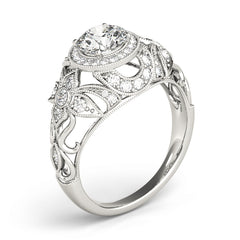 Engagement Rings Halo Round - TN84672