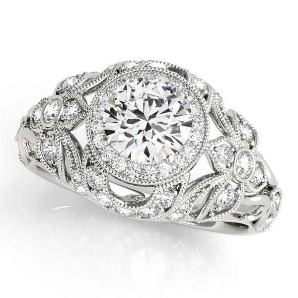 Engagement Rings Halo Round - TN84672