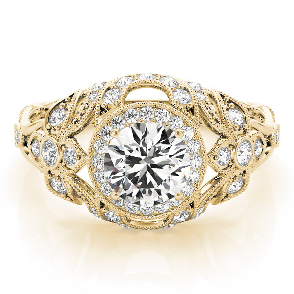 Engagement Rings Halo Round - TN84672