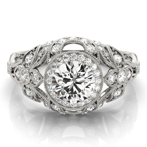 Engagement Rings Halo Round - TN84672