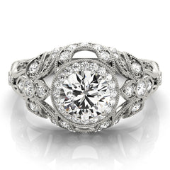Engagement Rings Halo Round - TN84672